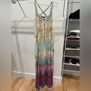 Nanette Lepore Dresses Silk Dreamcatcher Maxi Dress